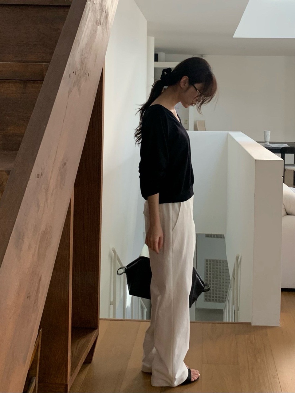 베르가못 노튼 팬츠 노턱 코튼 일자 베이직 바지 (2 color) 상세 이미지 8