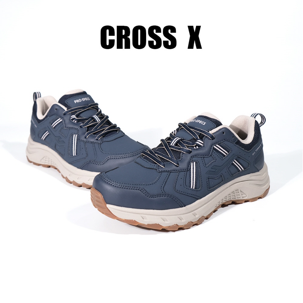 프로스펙스 남성 운동화 방수운동화 발볼넓은 런닝화 올블랙 워킹화 트레킹화 크로스엑스 - 상세 이미지 4