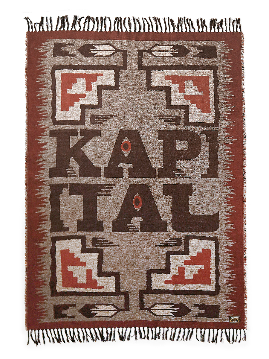 캐피탈 KAPITAL SPEAKEASY 담요 블랭킷 K2411XG552 2컬러 - 상세 이미지 4