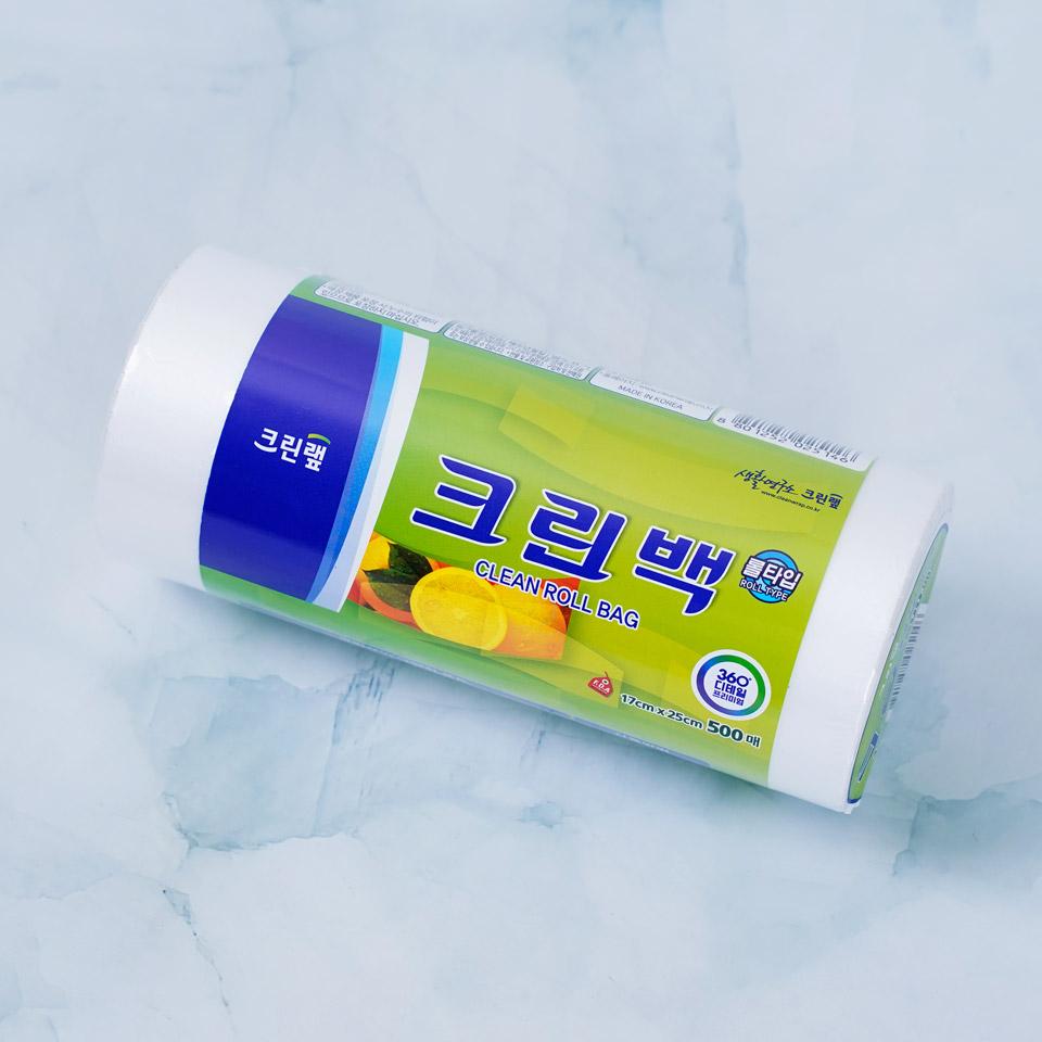 메가마트 크린랩 크린백 롤타입 미니 17cmx25cmx500매 - 상세 이미지 2