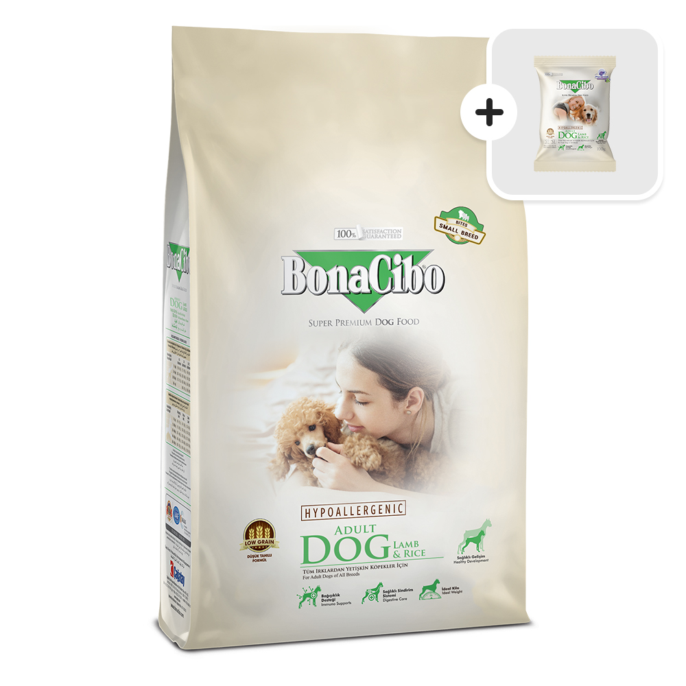보나시보 스몰바이트 어덜트 독 1.5kg 강아지사료+샘플사료 100g 제품 이미지