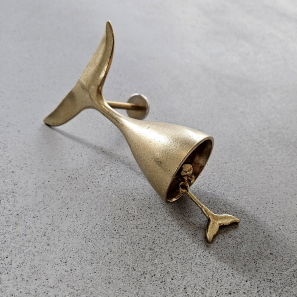 현관종 풍경종 도어벨 황금 고래 한국수공예 집들이 개업 이사 외국인 선물