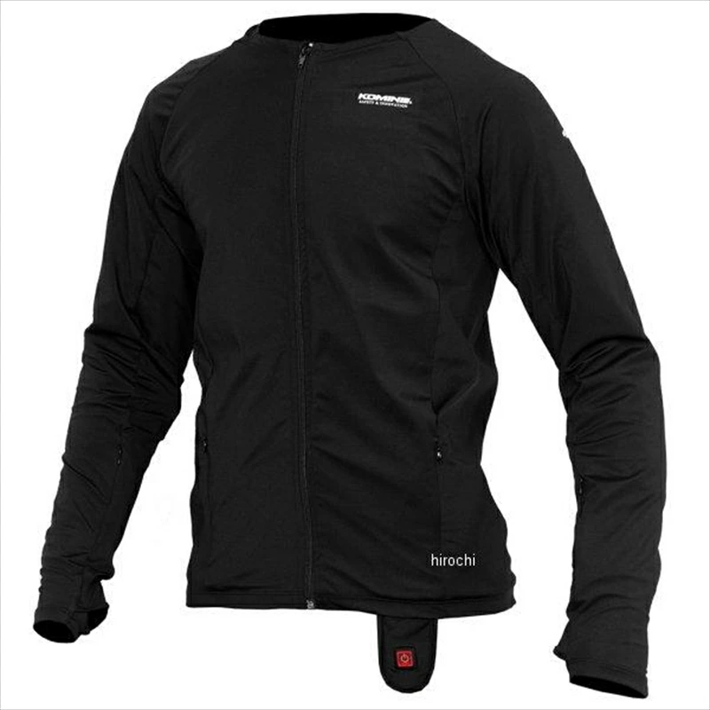 코미네 KOMINE 바이크 방한 열선 집업 겨울 자켓 이너용 EK-317 12V - 상품 이미지
