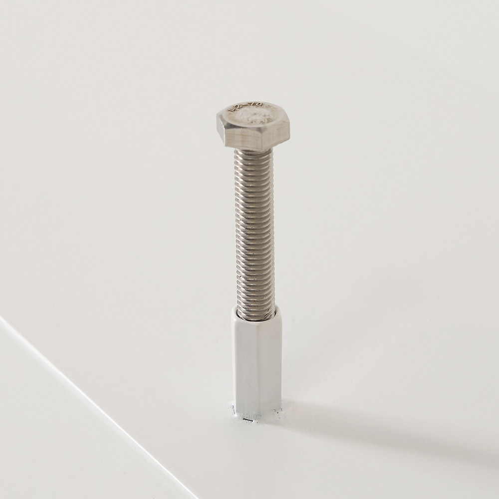 찰리도 볼트 모니터 받침대 600mm, 블랙 - 상세 이미지 5