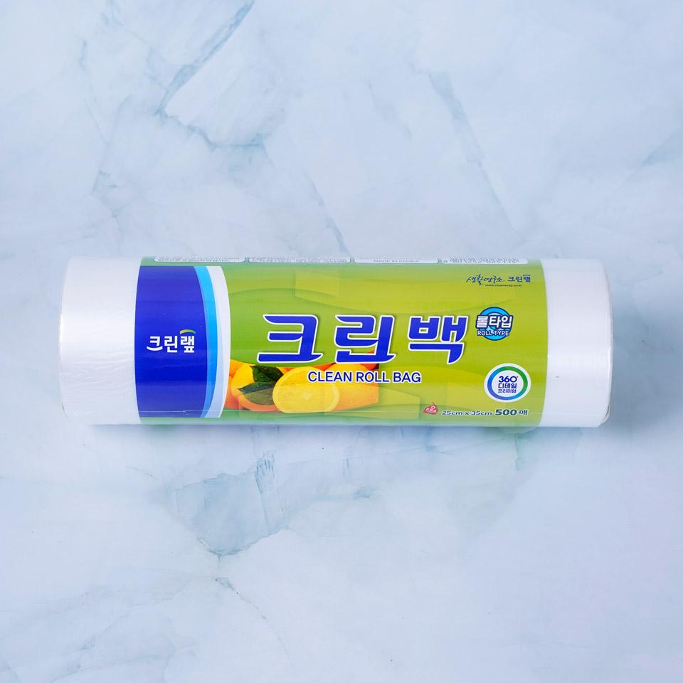 메가마트 크린랩 크린롤백 25cm x 35cm x 500매 - 상품 이미지