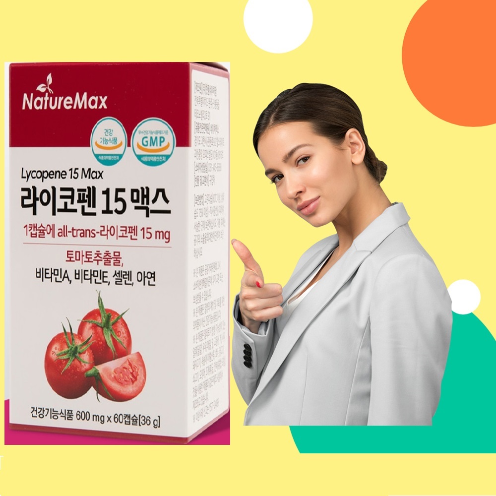 토마토 추출물 라이코펜 15 60캡슐 1개