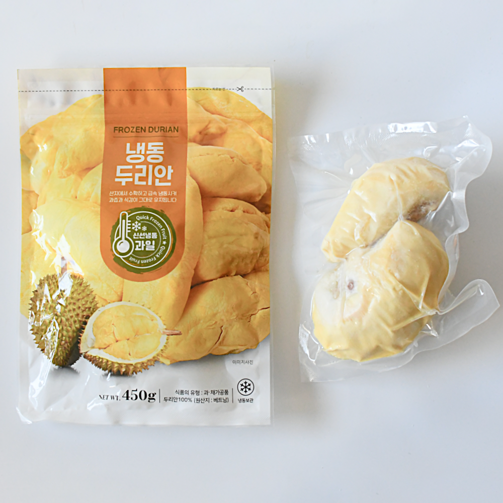 예람 냉동 몬통 두리안 과육 450g 베트남산 - 상세 이미지 2