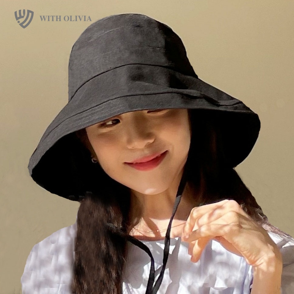 여름모자 챙넓은모자 여성 휴양지 바캉스 비치 여행 산책 와이드챙 버킷햇 벙거지 모자