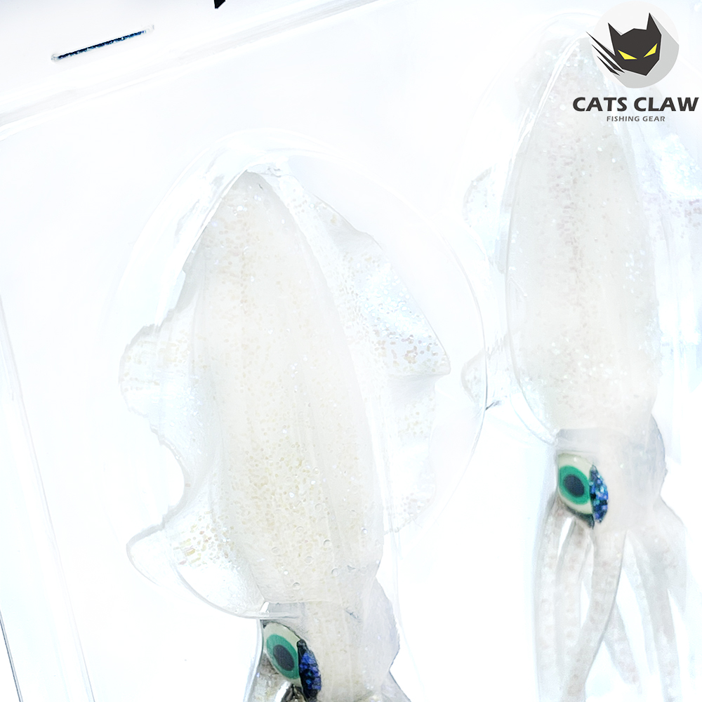 캣츠크로우 스퀴드엑스 광어웜 다운샷웜 006 진주펄, 15cm - 상세 이미지 4