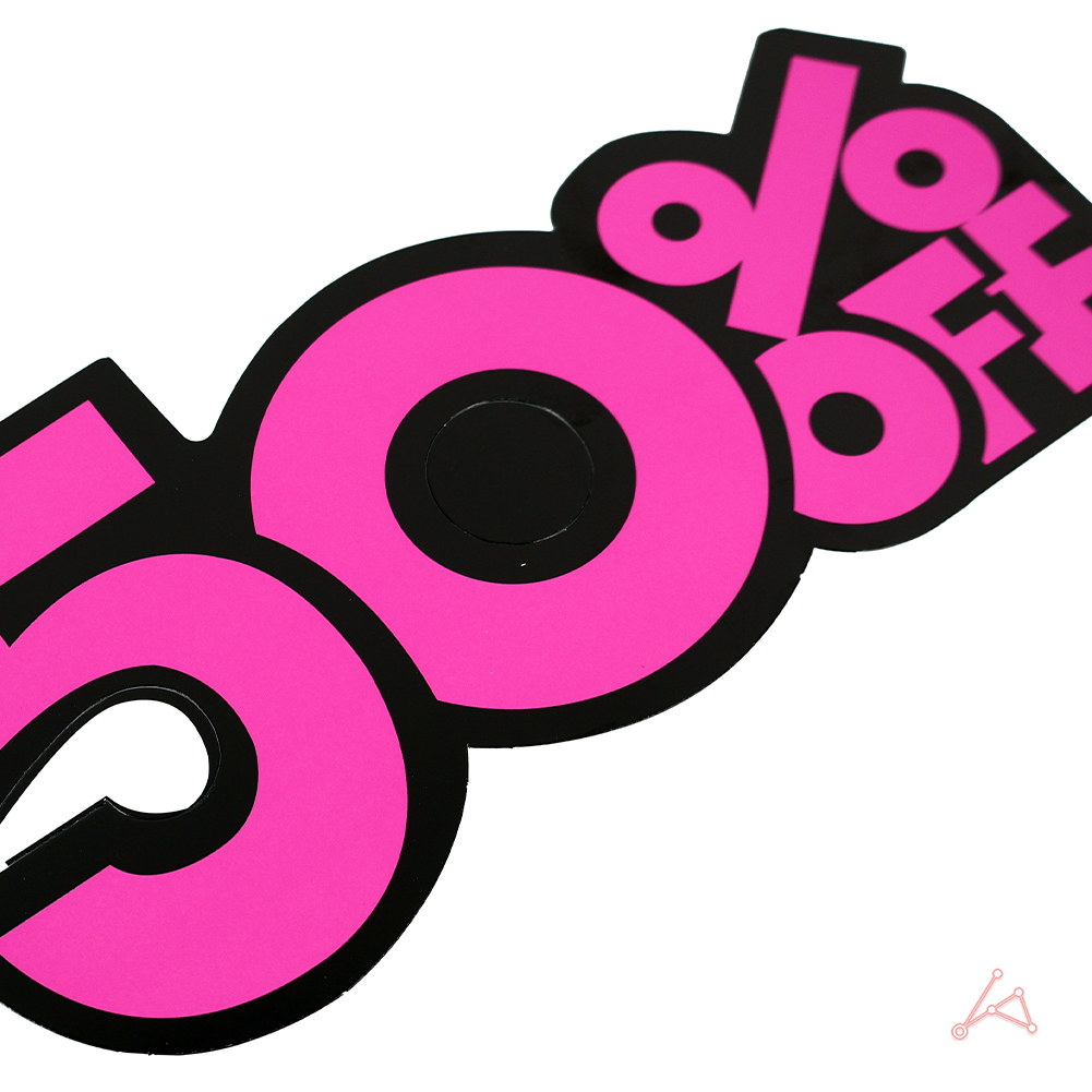 마트 가격표 매장 진열대 미니 POP 쇼카드 표시대 50 - 상세 이미지 4