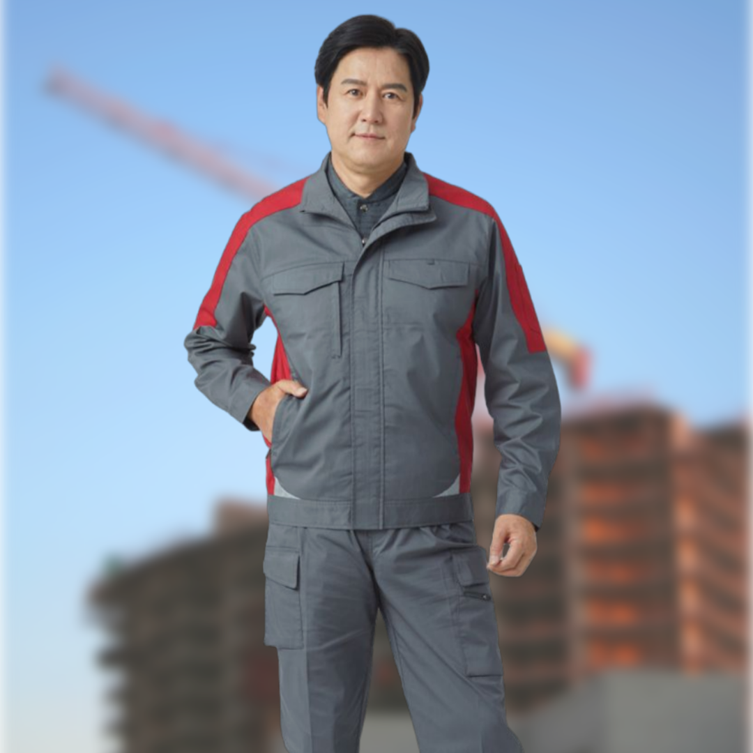 아트윈 A-2032 봄 가을 스트레치 작업복 근무복 자켓 통풍 YKK지퍼 수납 좋은 상의 - 상품 이미지
