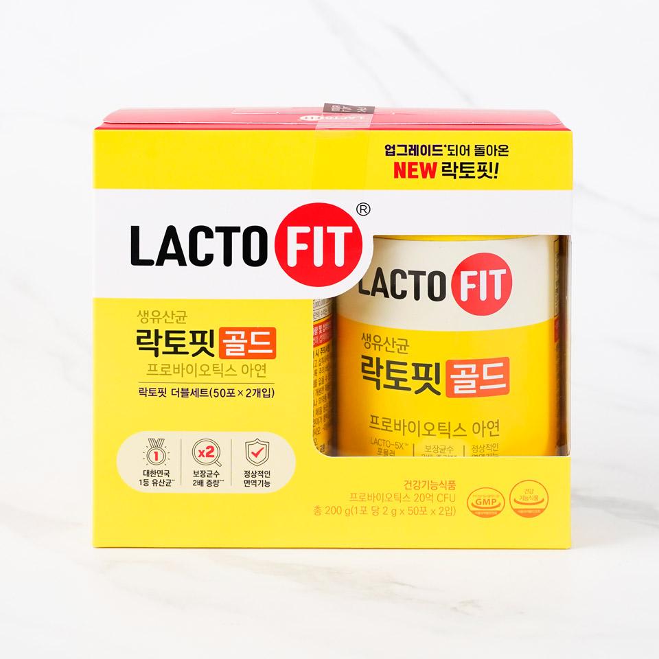 메가마트 종근당건강 락토핏 골드 더블세트 50포x2입