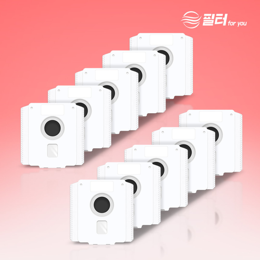 [호환] 엘지 LG 코드제로 먼지봉투 A9 A9S 올인원타워 오브제컬렉션 2SET 10EA 필터포유