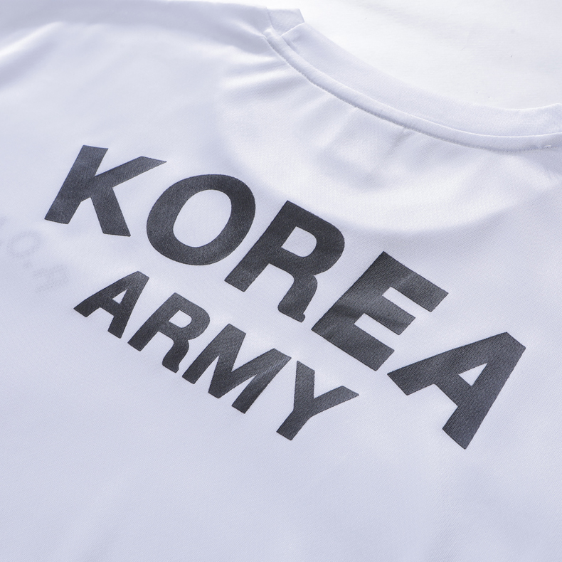 드라이핏 로카 반팔 티셔츠 라운드 기능성 기본티 남성 검정 이미지 8