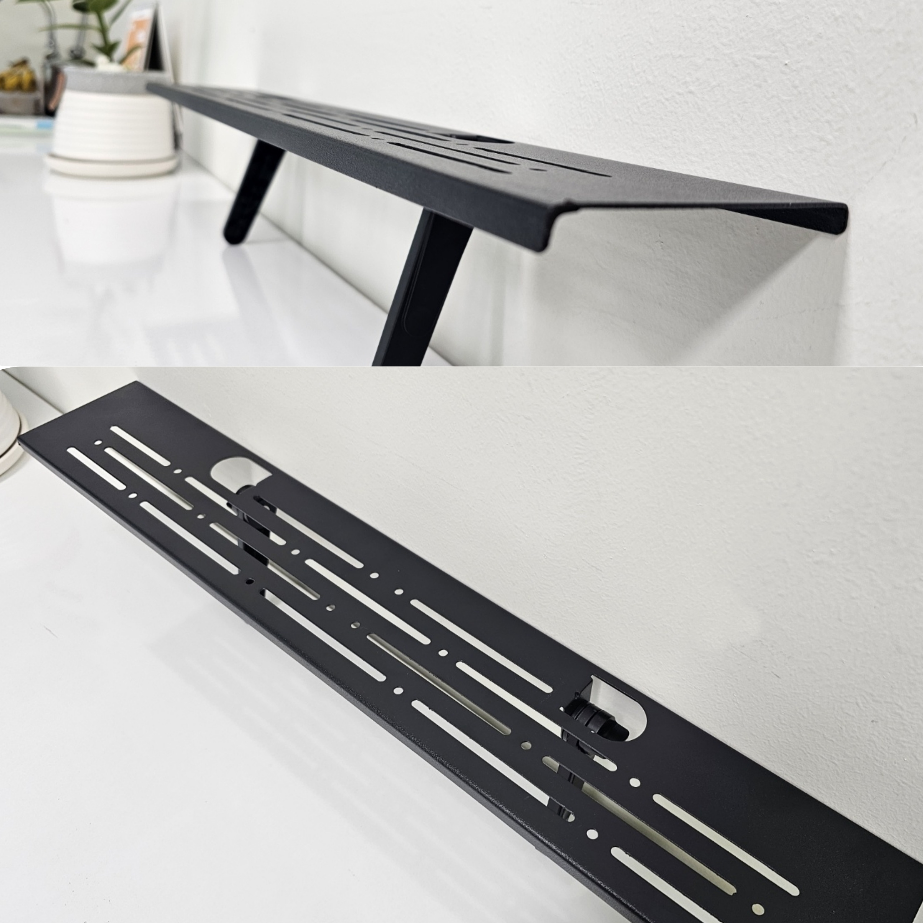 티비위 선반 모니터위 셋탑박스 공유기 거치대 60cm 90cm 이미지 8