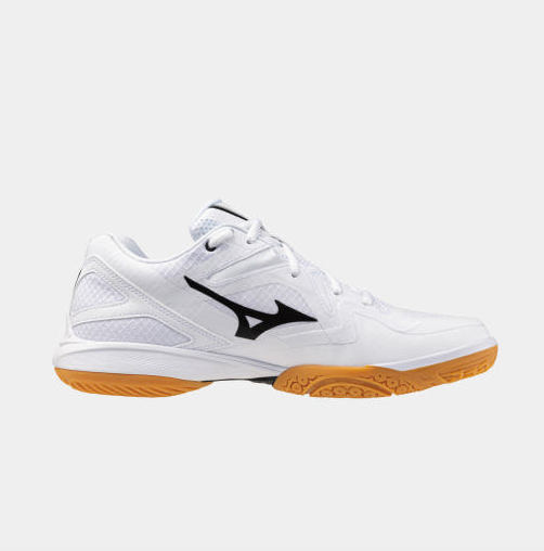 미즈노 MIZUNO 웨이브 클로3 71GA244328 화이트 블랙 배드민턴화 배구화 탁구화 인도어화 핸드볼화 체대입시화 - 상세 이미지 4