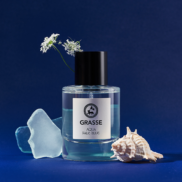 [불스원]그라스 차량용방향제 자동차 향수처럼 뿌리는 멀티프래그런스 아쿠아페일블루, 50ml, 1개