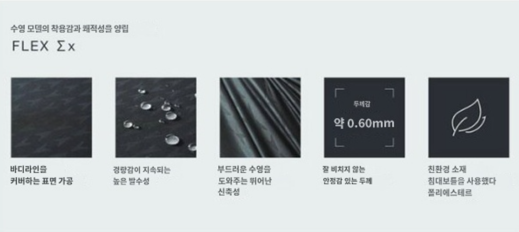 스피도 남성 삼각수영복 플렉스 시그마 카이 쇼트 플렉스 SC42406F - 상세 이미지 5
