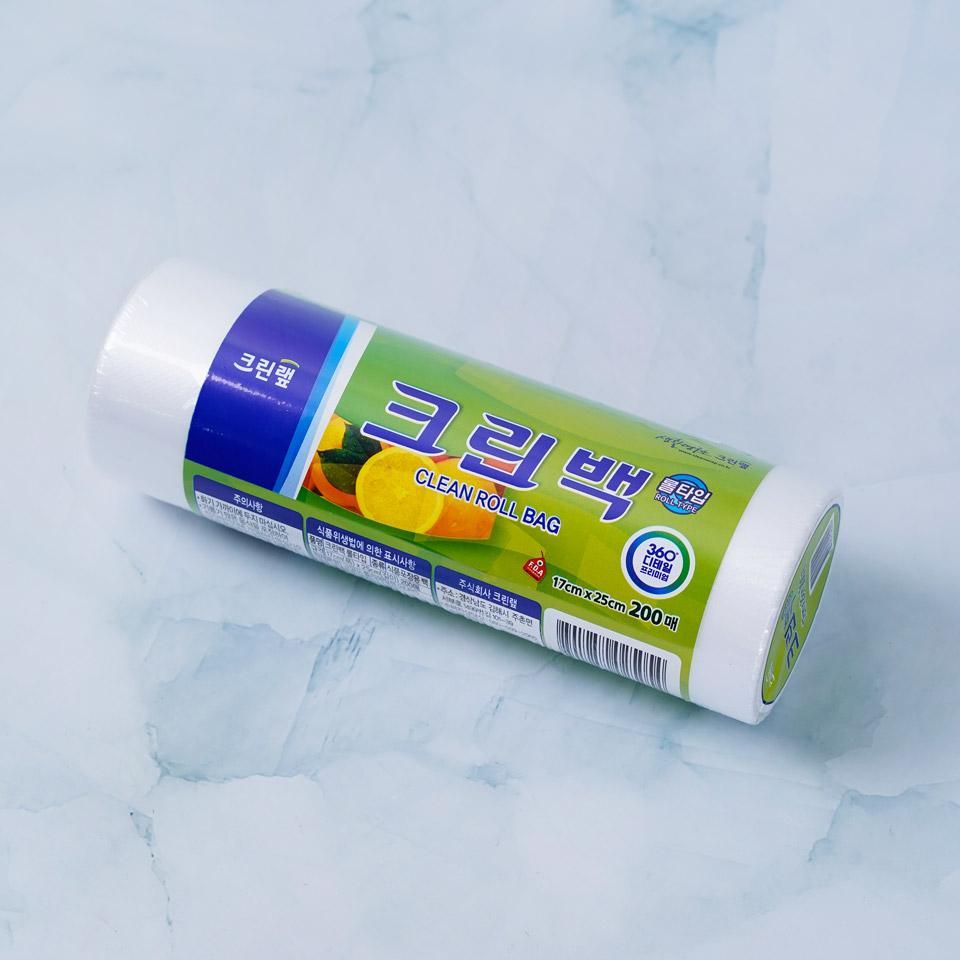메가마트 크린랩 크린백 롤타입 미니 17cmx25cmx200매 - 상세 이미지 2