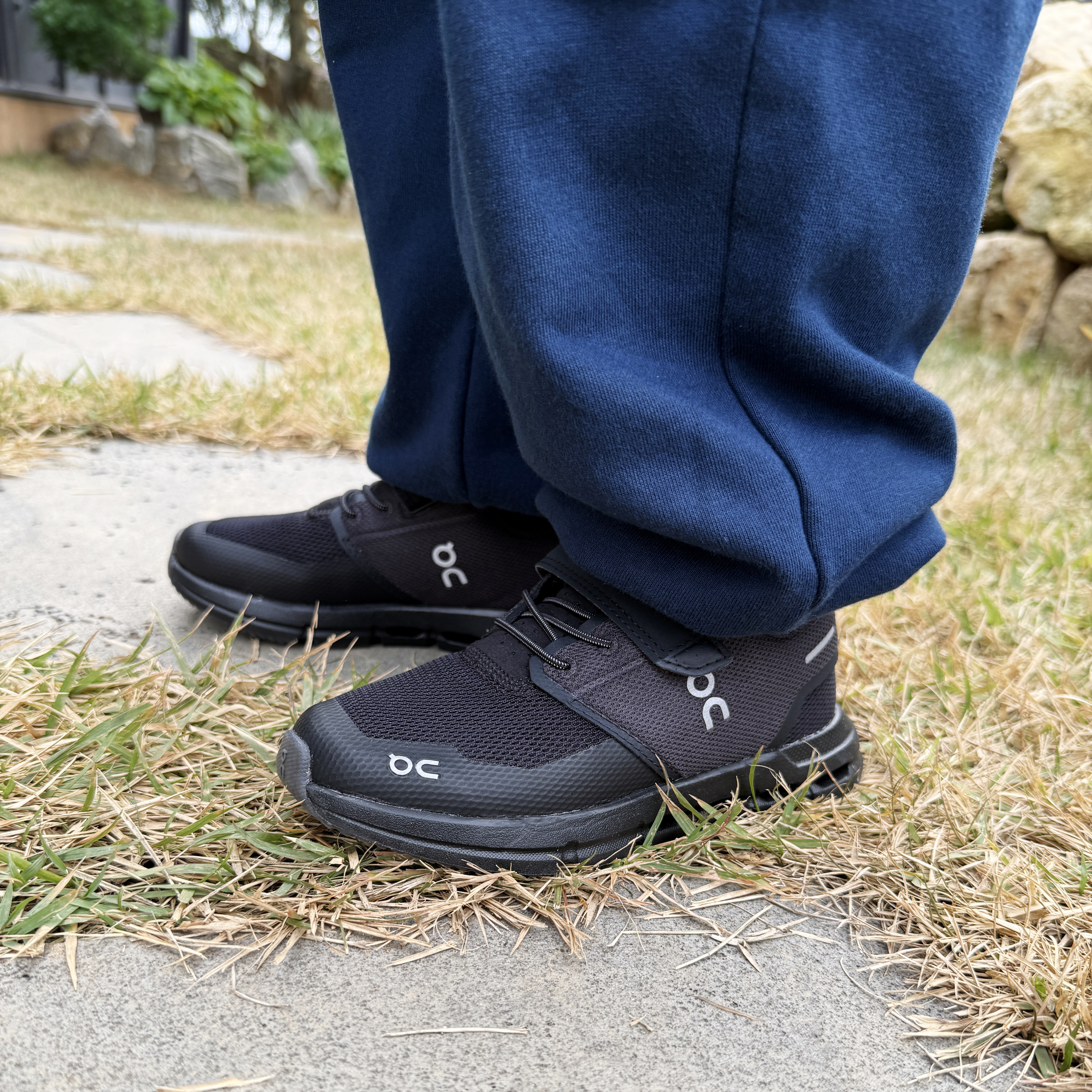 온러닝 키즈 클라우드 블랙 핑크 운동화 - 상세 이미지 3