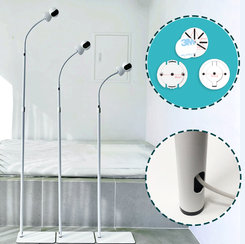 홈캠거치대 스탠드 이글루 헤이홈 샤오미 타포 티피링크 펫켐 홈카메라 화이트 제품 이미지