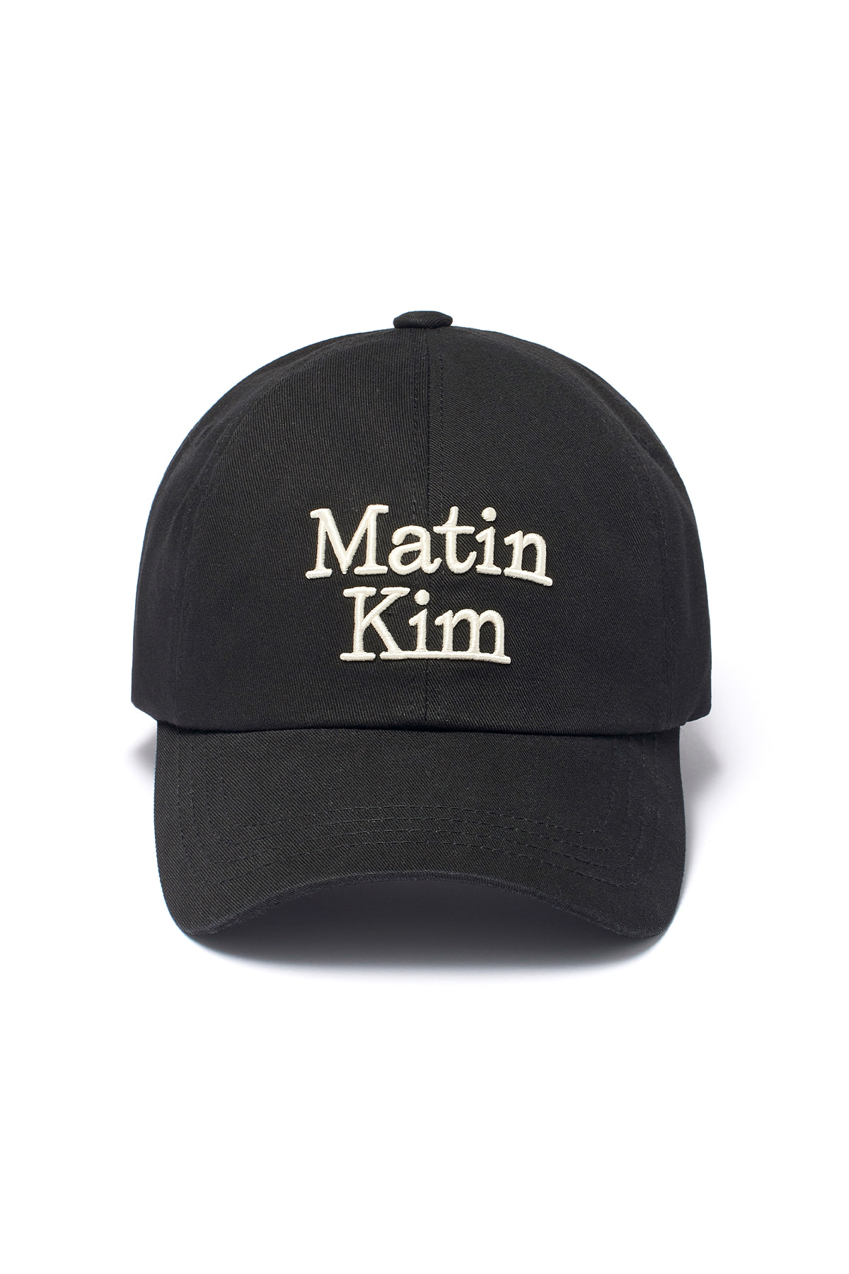 [국내 매장판] 마뗑킴 볼륨 로고 볼캡 블랙 🧢🖤 베이직한 블랙 컬러로 어디든 완벽 매치! ✨ 한정 수량, 지금 바로 GET! 🚀🔥 상세 이미지 9