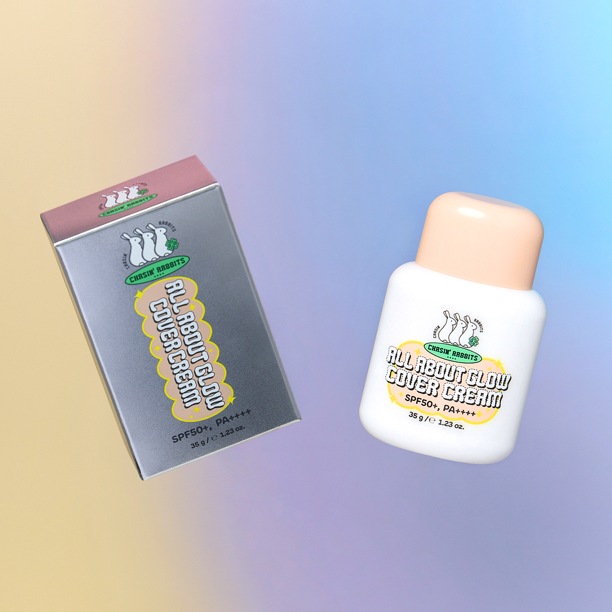 체이싱래빗 올어바웃 글로우 커버크림 35g SPF50+ PA++++ 파데프리 베이지 커버크림