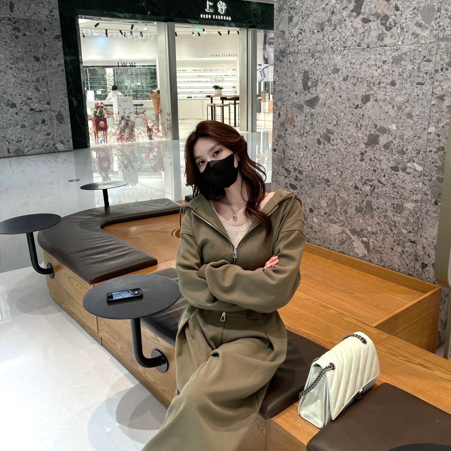 웨일쓰 여성 후드집업 바람막이 트레이닝세트 빅사이즈 오버핏 캐주얼 운동 츄리닝 상하의 세트 핑크 퍼플 예쁜 캐주얼세트 이미지 7