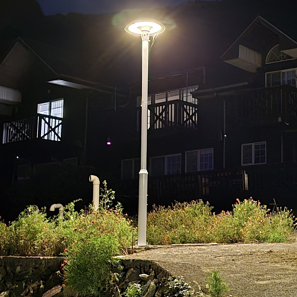 태양광 가로등 UFO 정원등 태양열 조명 아파트 주차장 헤드 전등 LED 800W - 상세 이미지 3