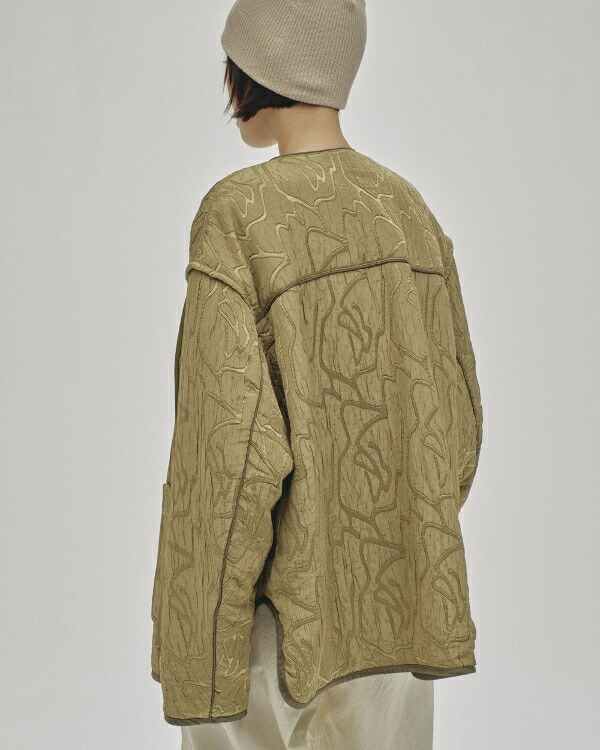 투데이풀 Jacquard Piping Blouson 자카드 파이핑 블루종 12510204 - 상세 이미지 2