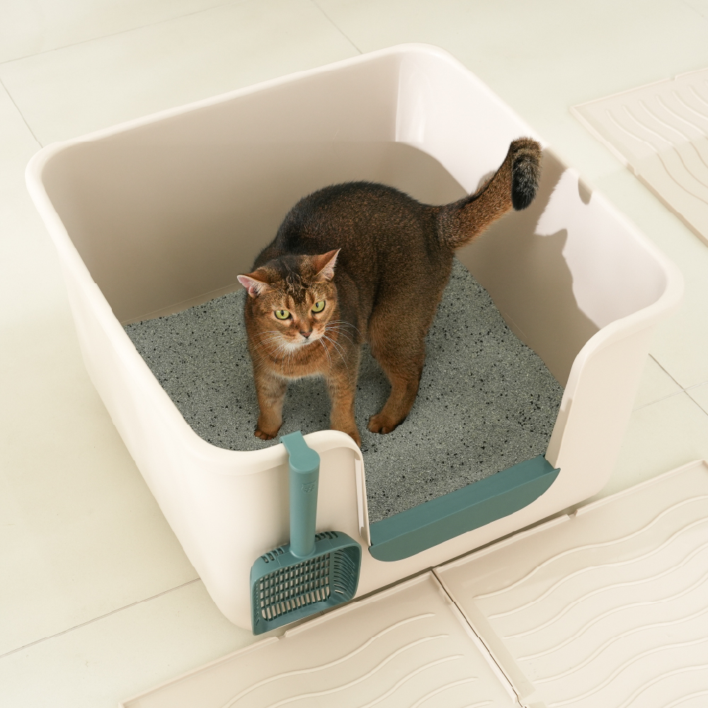 캣츠태그 BESPOKE 스퀘어 묘래박스고양이 화장실 대형 제품 이미지