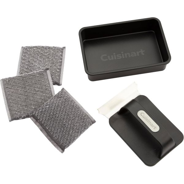 Cuisinart 스크러버 세트 스팀 클리닝 CCB-1080 그릴 및 그리들 청소용 : 제이에이치상사10