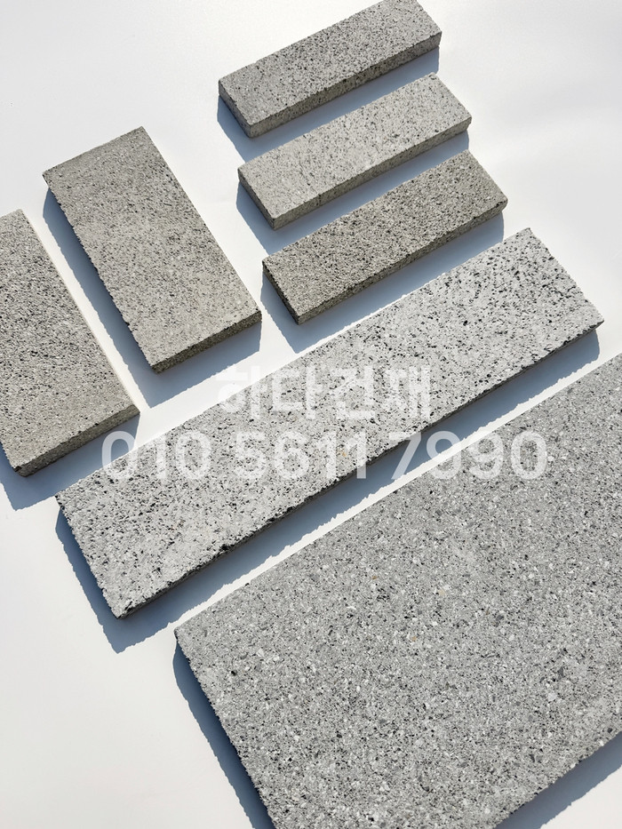 모노타일 190x57x15T, 190x90x15T, 390x90x15T, 390x190x15T / 하다건재