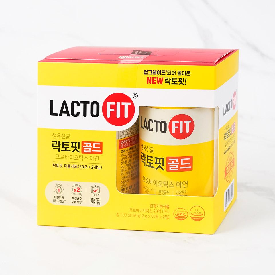 메가마트 종근당건강 락토핏 골드 더블세트 50포x2입 - 상세 이미지 2