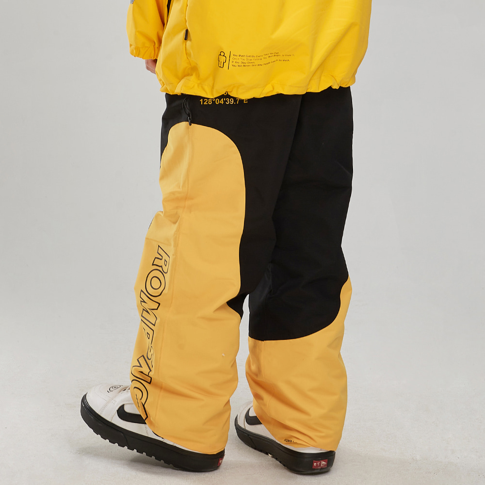 TH WAVE PANTS (YELLOW) : 롬프보드복
