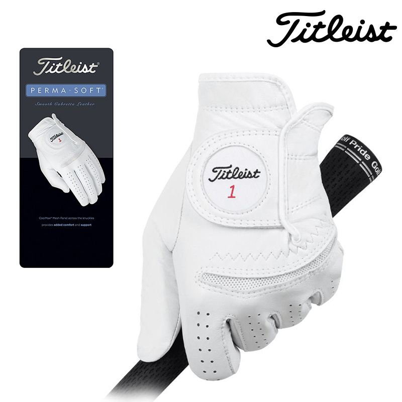 아쿠쉬네트코리아 타이틀리스트 퍼마 소프트 남성 양피 골프장갑_6668E