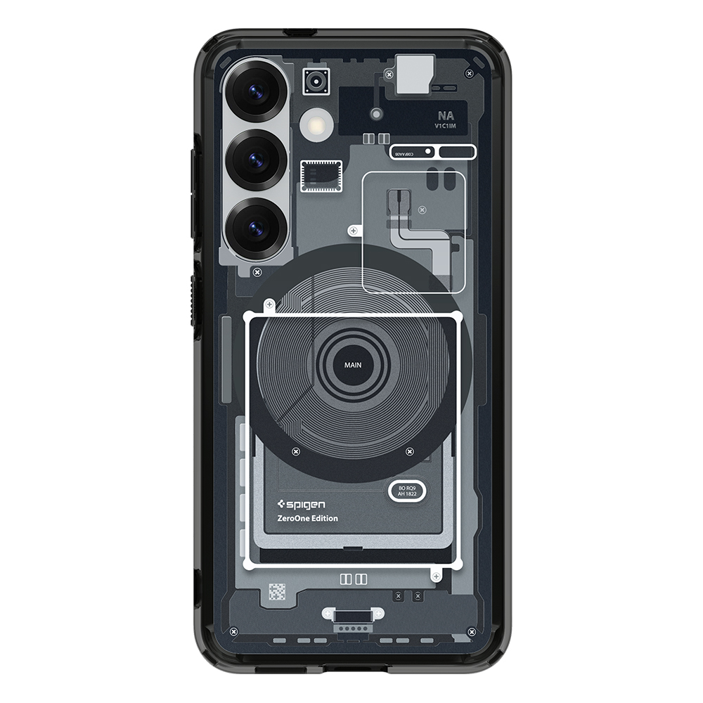 QI2 충전 케이스 슈피겐 갤럭시 맥세이프 케이스 울트라하이브리드맥핏 제로원 블랙, 갤럭시S25