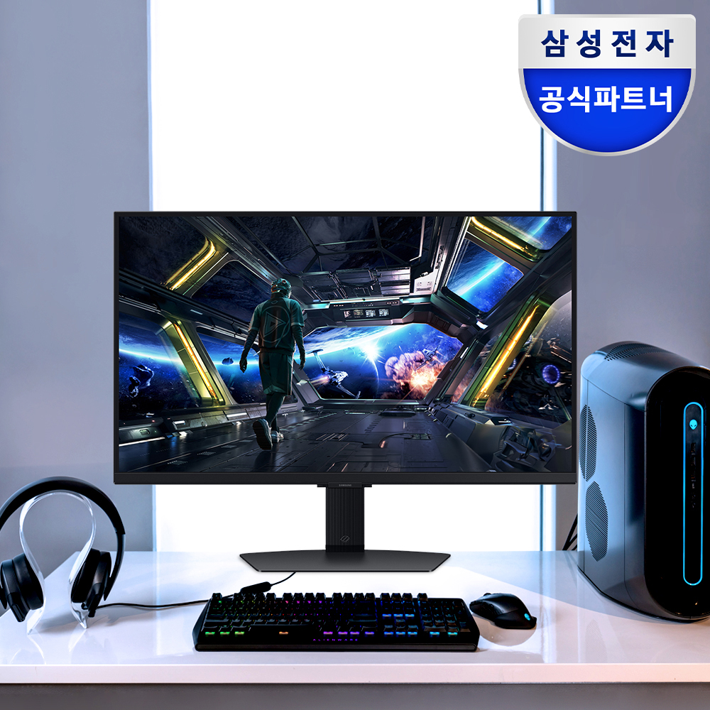 [혜택가 52만원대] 삼성전자 오디세이 G7 S27DG700 68cm(27인치) IPS 4K UHD 144Hz - 상품 이미지