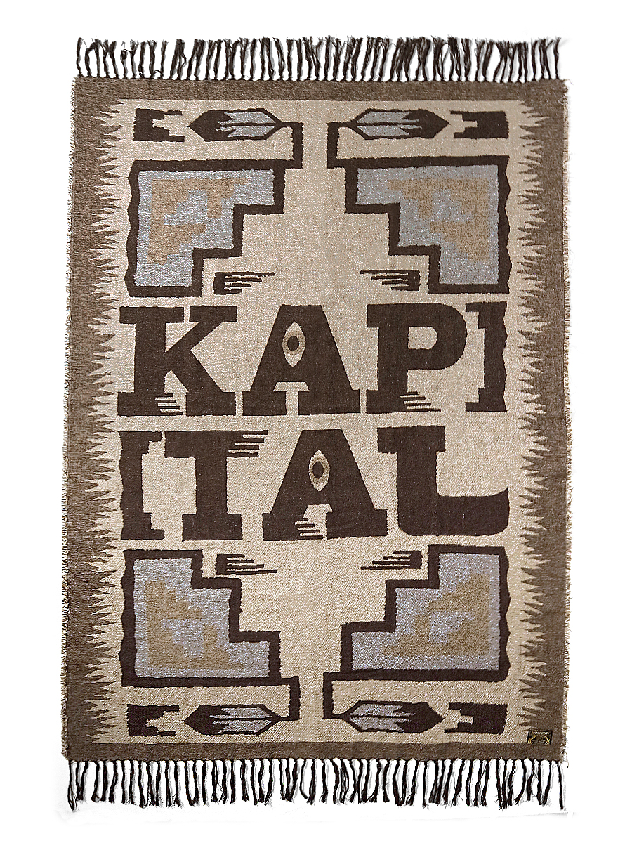 캐피탈 KAPITAL SPEAKEASY 담요 블랭킷 K2411XG552 2컬러 - 상세 이미지 2
