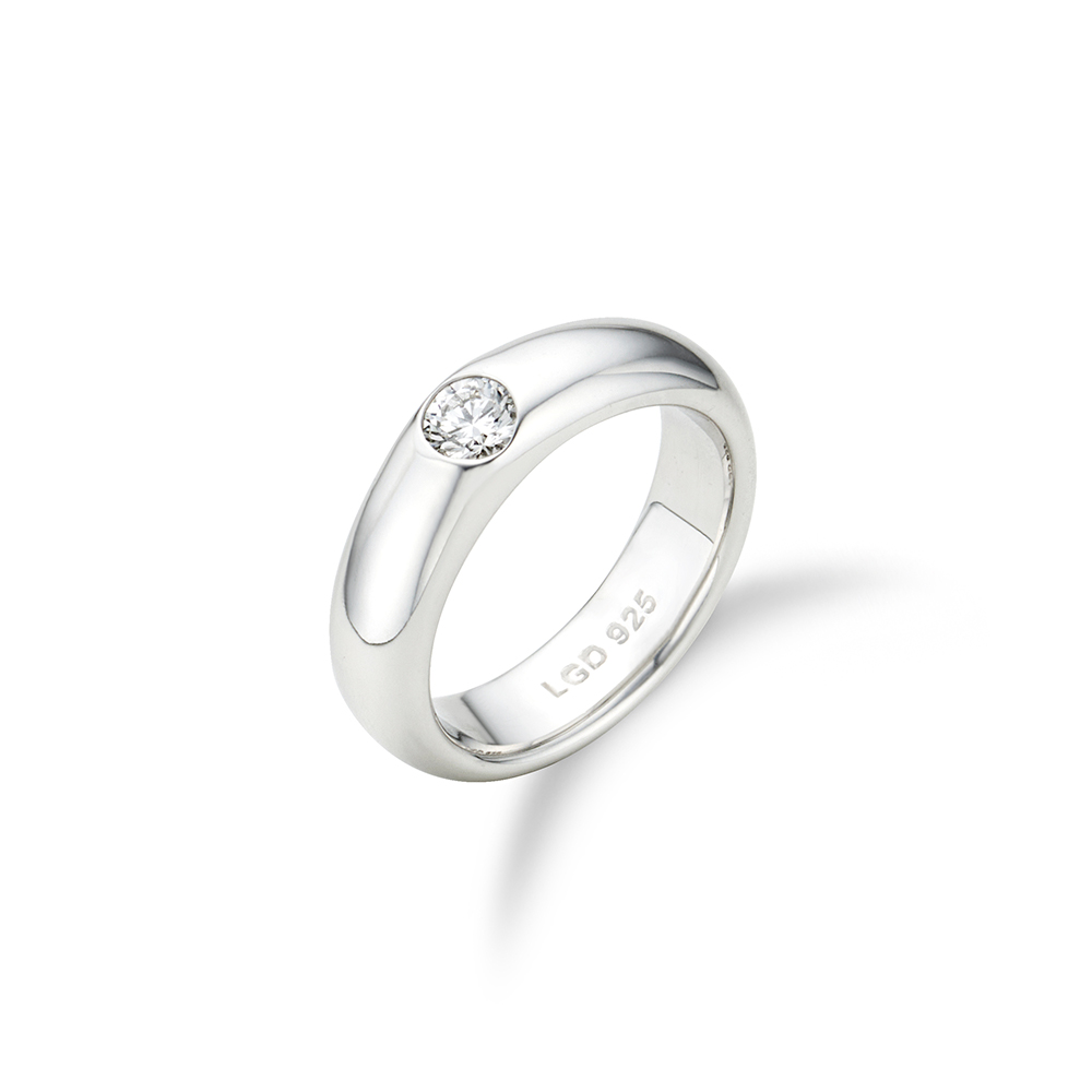 [이에르로르] 에센스 실버 랩다이아 싱글 반지 0.3CT 2종 택1 HL4R52432 - 상세 이미지 5