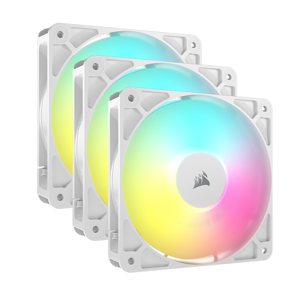커세어 RS120 ARGB Fan Triple Pack 화이트, 3팩 - 상품 이미지