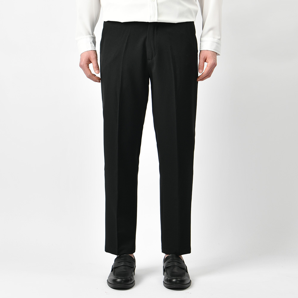 남자 슬랙스 정장바지 히든밴딩 스판 링클프리 9부 10부 바지 - 상세 이미지 3