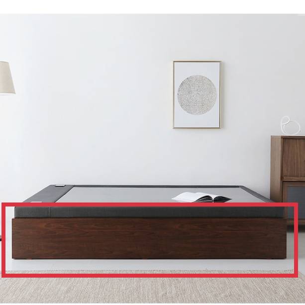 명품 평상형 돌 침대 프레임 퀸 사이즈 Q 받침대 거치대