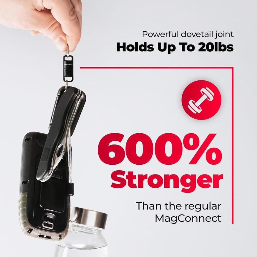 KeySmart MagConnect pro 키스마트 키홀더 자석 블랙 3개 세트 - 상세 이미지 2