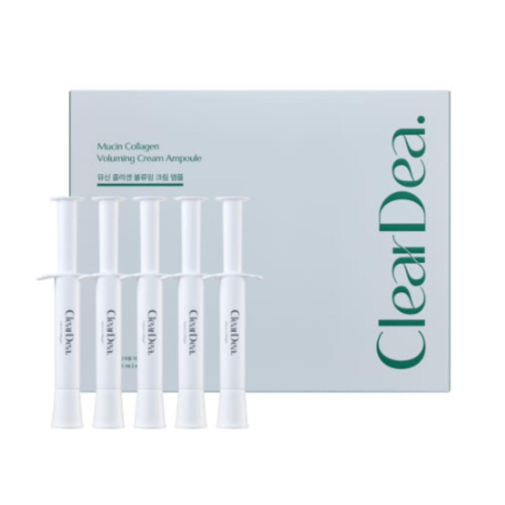 클리어디어 뮤신 콜라겐 볼류밍 크림 앰플 4ml x 5개 : 비에스컴패니