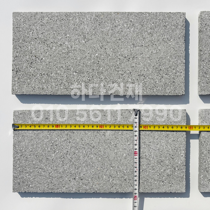 모노타일 점보 390x190x15T 그레이 / 하다건재