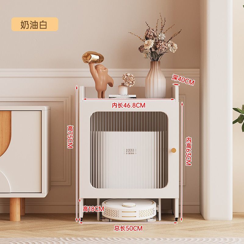 로봇 청소기장 보관함 선반 모듈 틈새 수납장 이미지 6