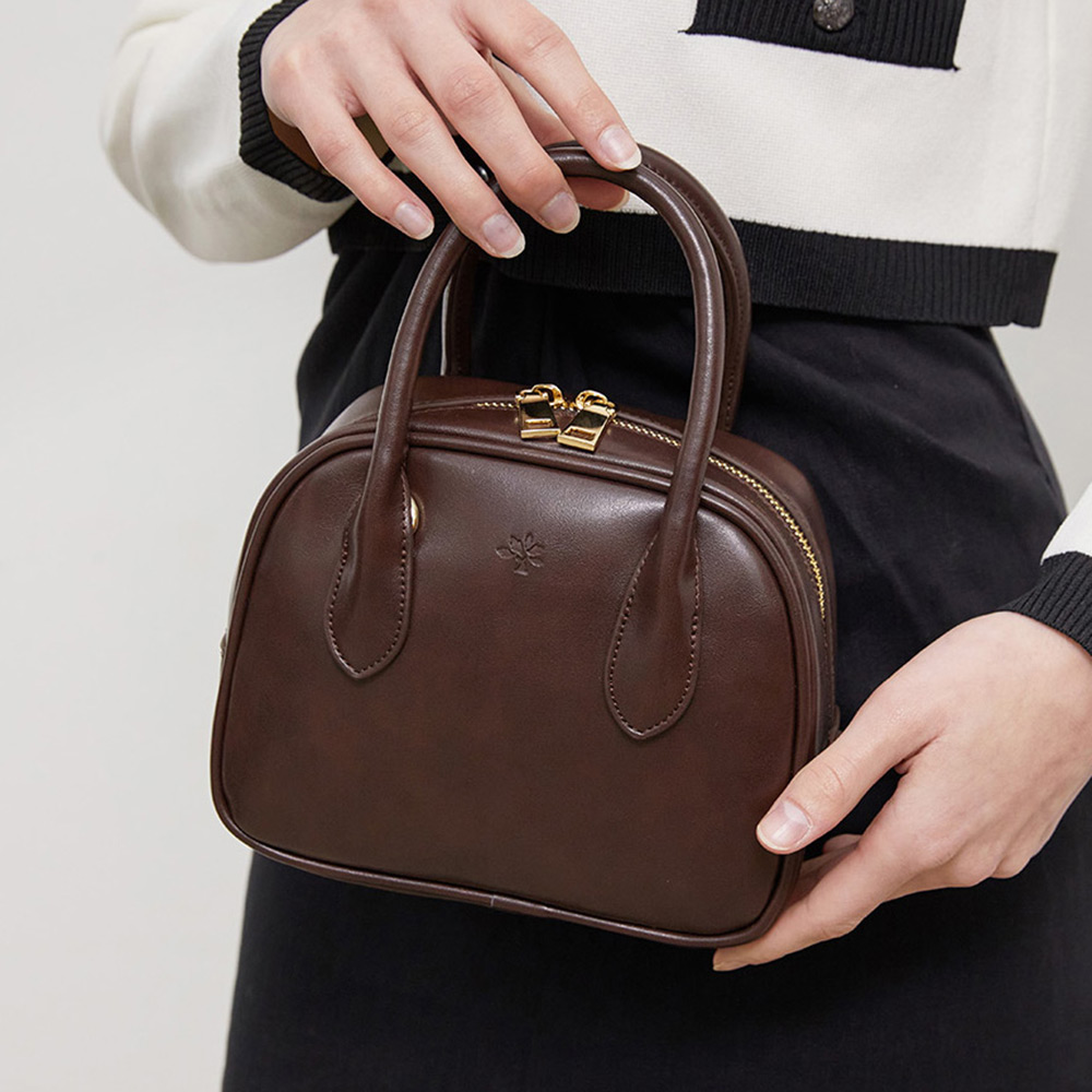 몽삭 레니브 크로스 & 토트백 다크브라운 AP22-2508-DB