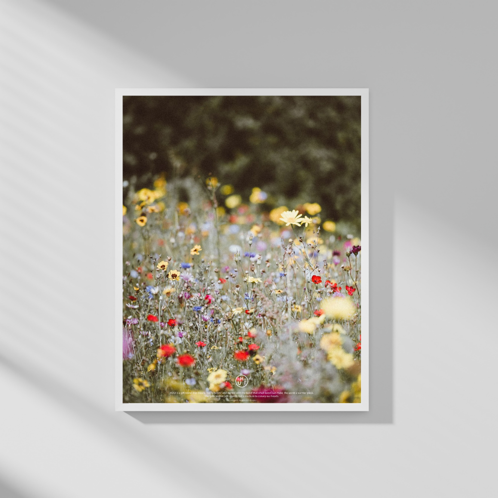 호의 명화 인테리어액자 사무실 감성포스터 그림 거실인테리어 개업선물 Flower 01