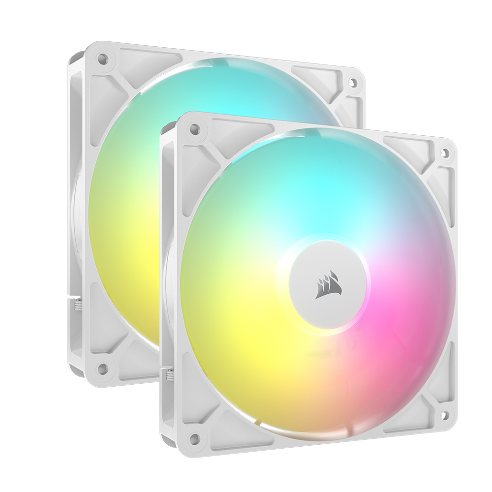 커세어 RS140 ARGB FAN Dual Pack 화이트, 2팩 - 상품 이미지